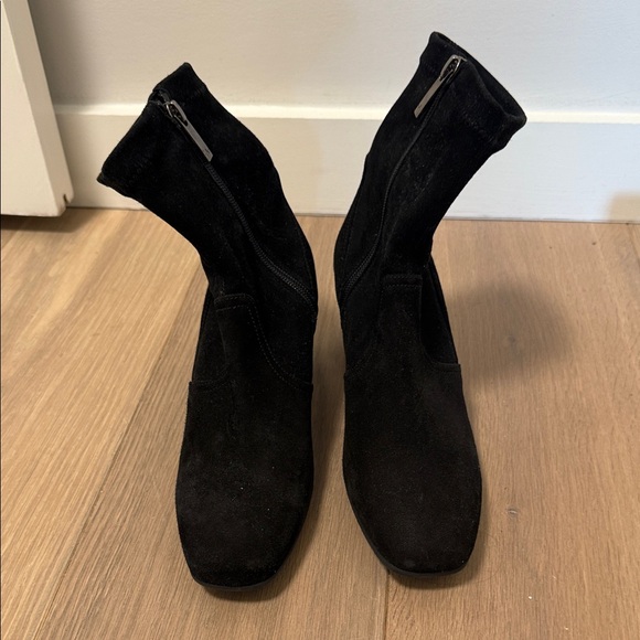 Aquatalia Black Heeled Boots - Picture 2 of 3